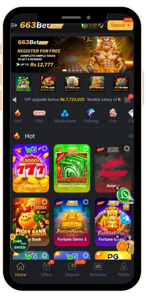 663bet download